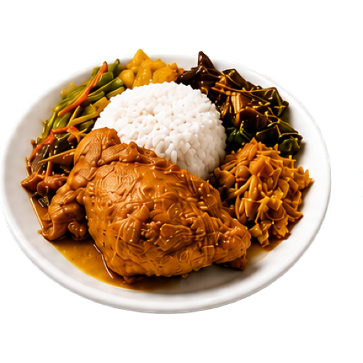 Nasi Rames + Ayam