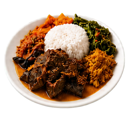 Nasi Rames + Paru